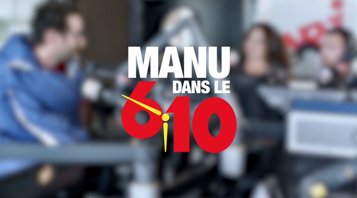 Nrj Manu Dans Le 6 10 NRJ lance une campagne pour sa matinale « Manu dans le 6/10 » - Image